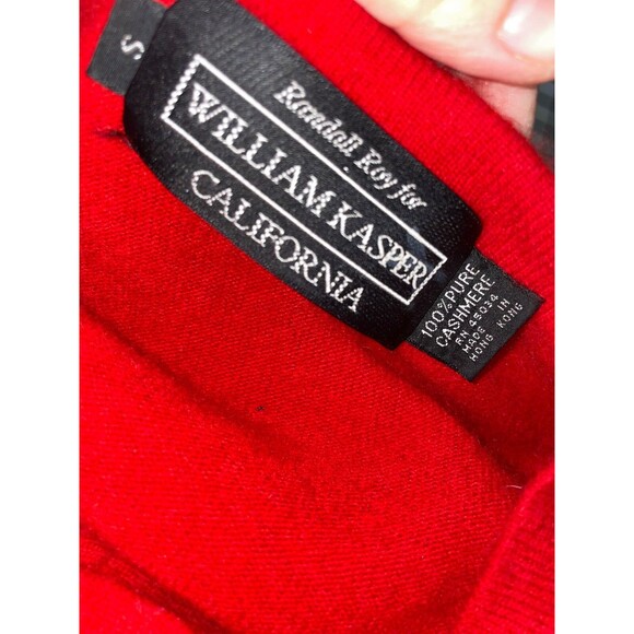 Vintage Randall Roy Women’s 100% Cashmere Cardigan Sweater size S Gold Buttons - Picture 6 of 6